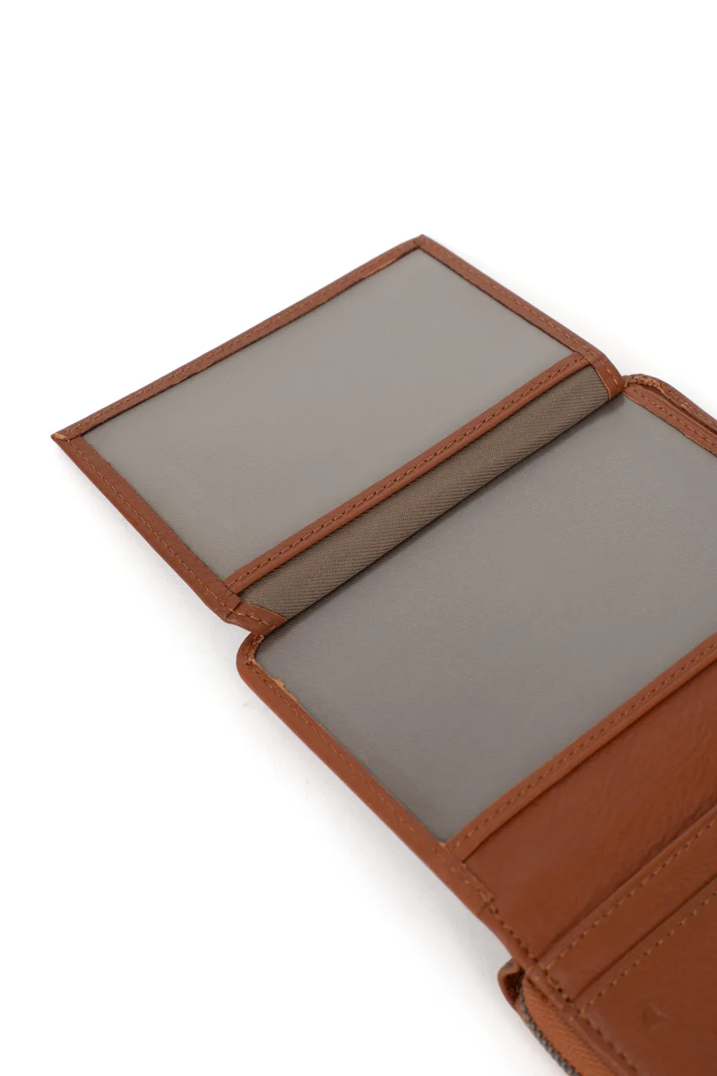 Portefeuille - 2 volets - Stop RFID - Cuir