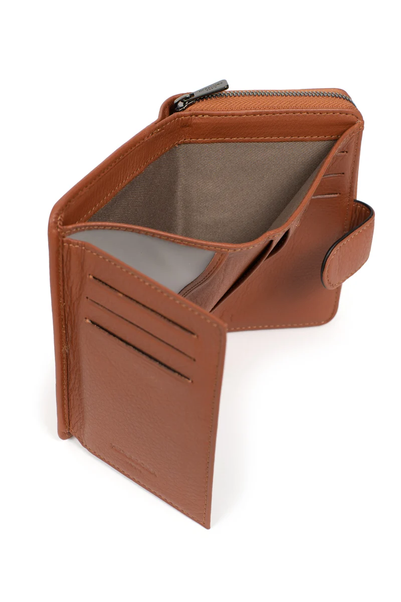 Portefeuille - 2 volets - Stop RFID - Cuir