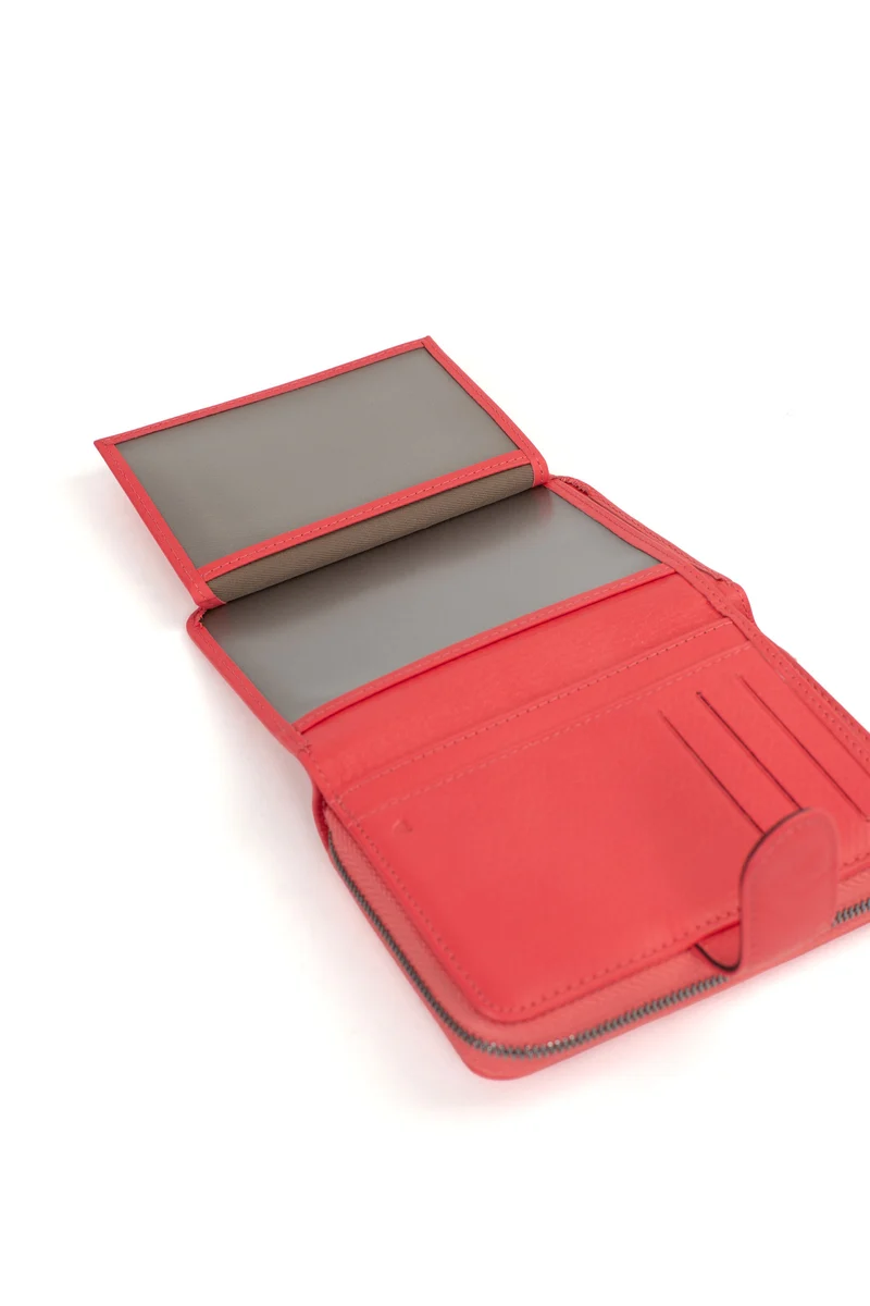 Portefeuille - 2 volets - Stop RFID - Cuir