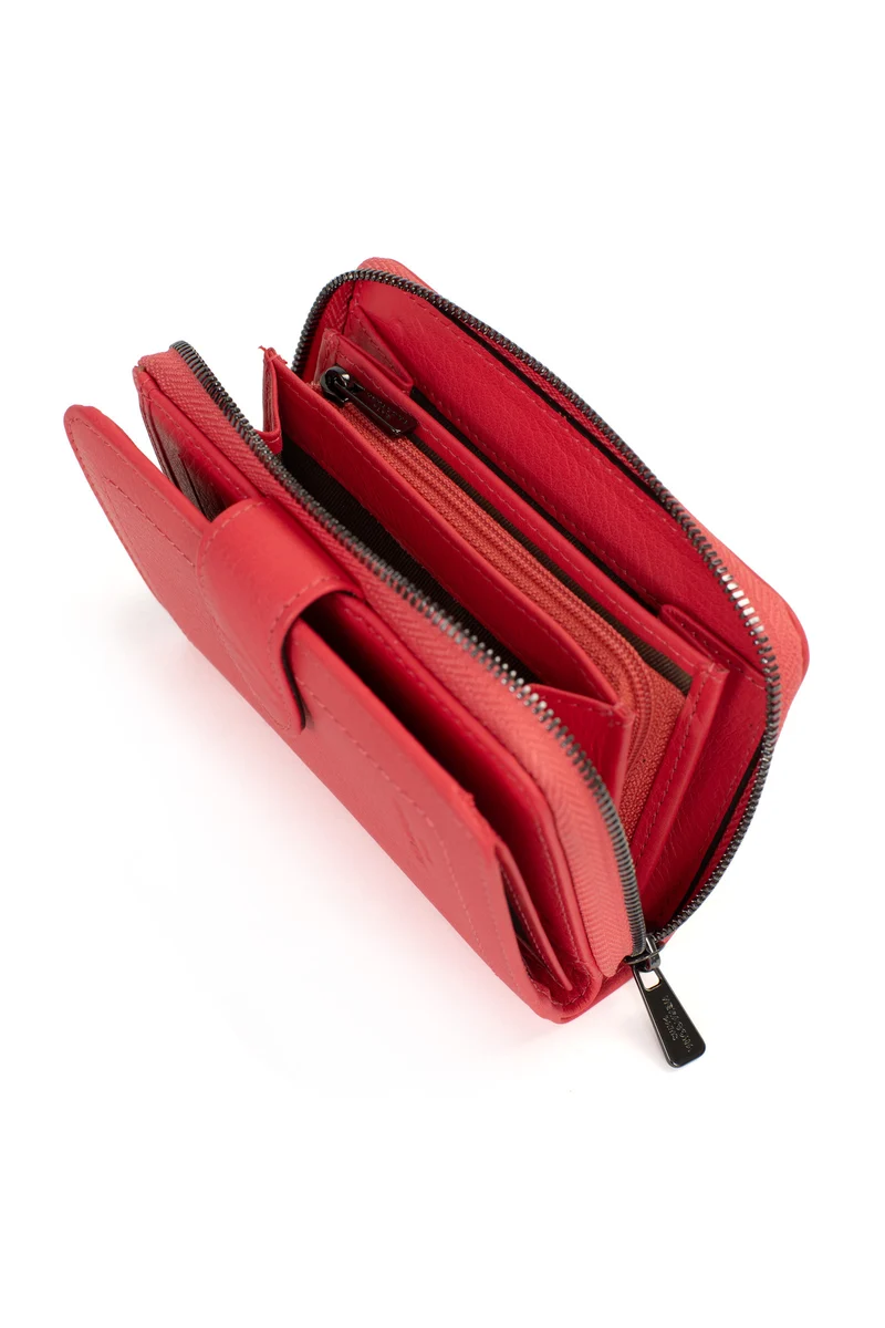 Portefeuille - 2 volets - Stop RFID - Cuir