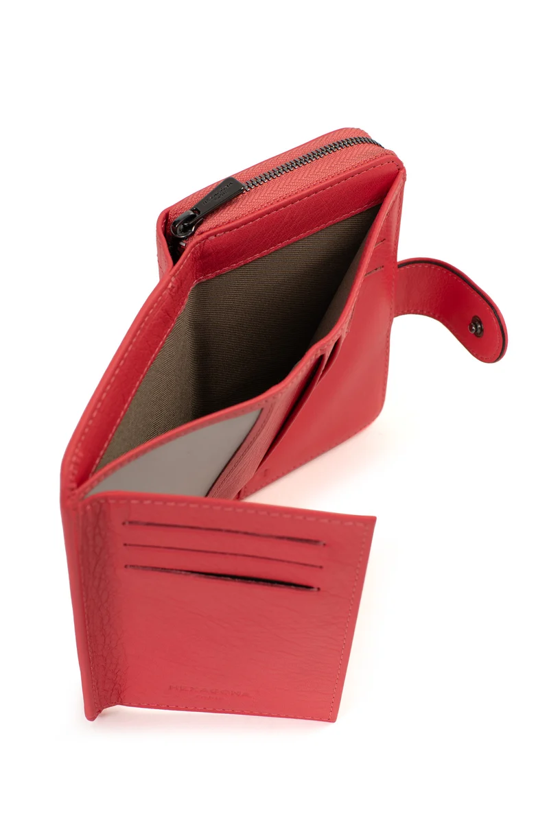 Portefeuille - 2 volets - Stop RFID - Cuir