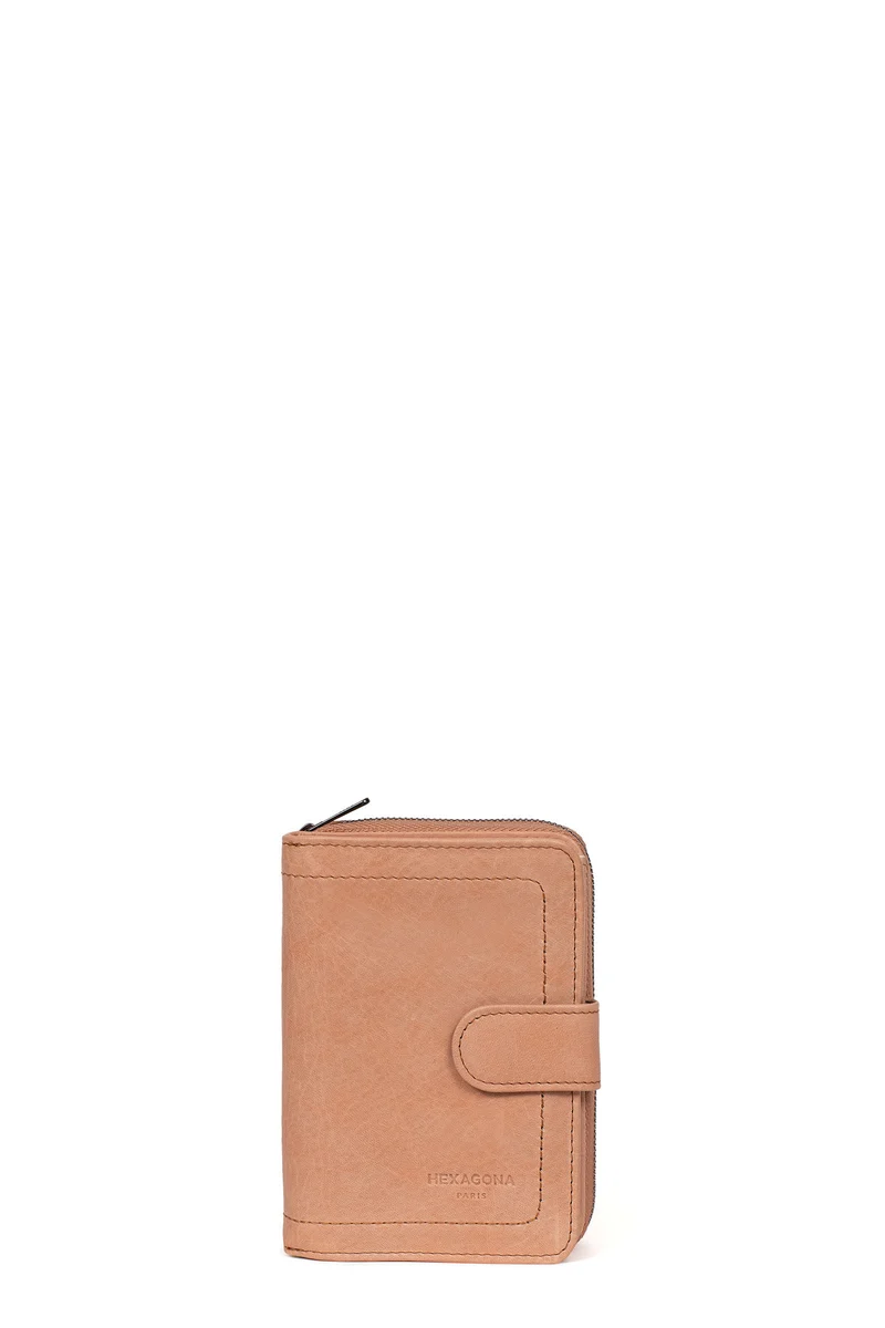 Portefeuille - 2 volets - Stop RFID - Cuir