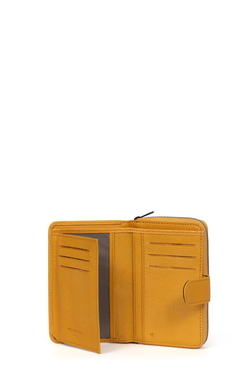 Portefeuille - 2 volets - Stop RFID - Cuir
