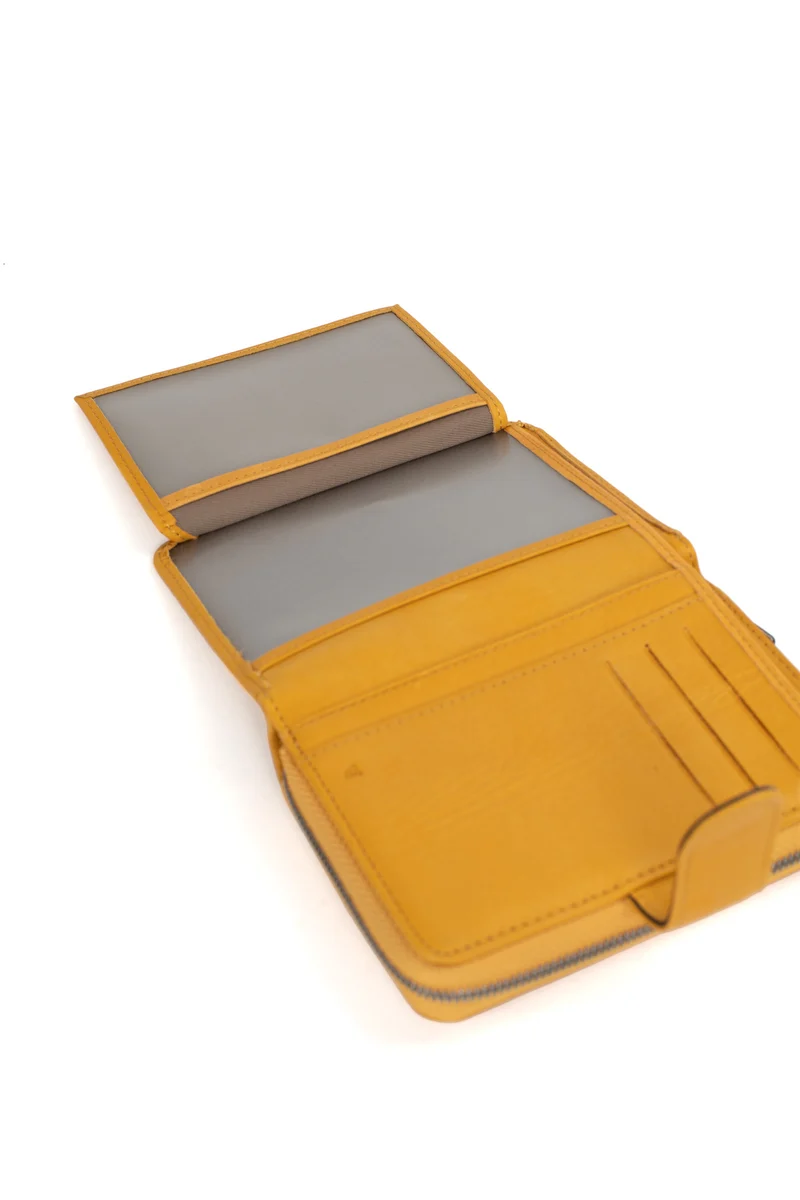 Portefeuille - 2 volets - Stop RFID - Cuir