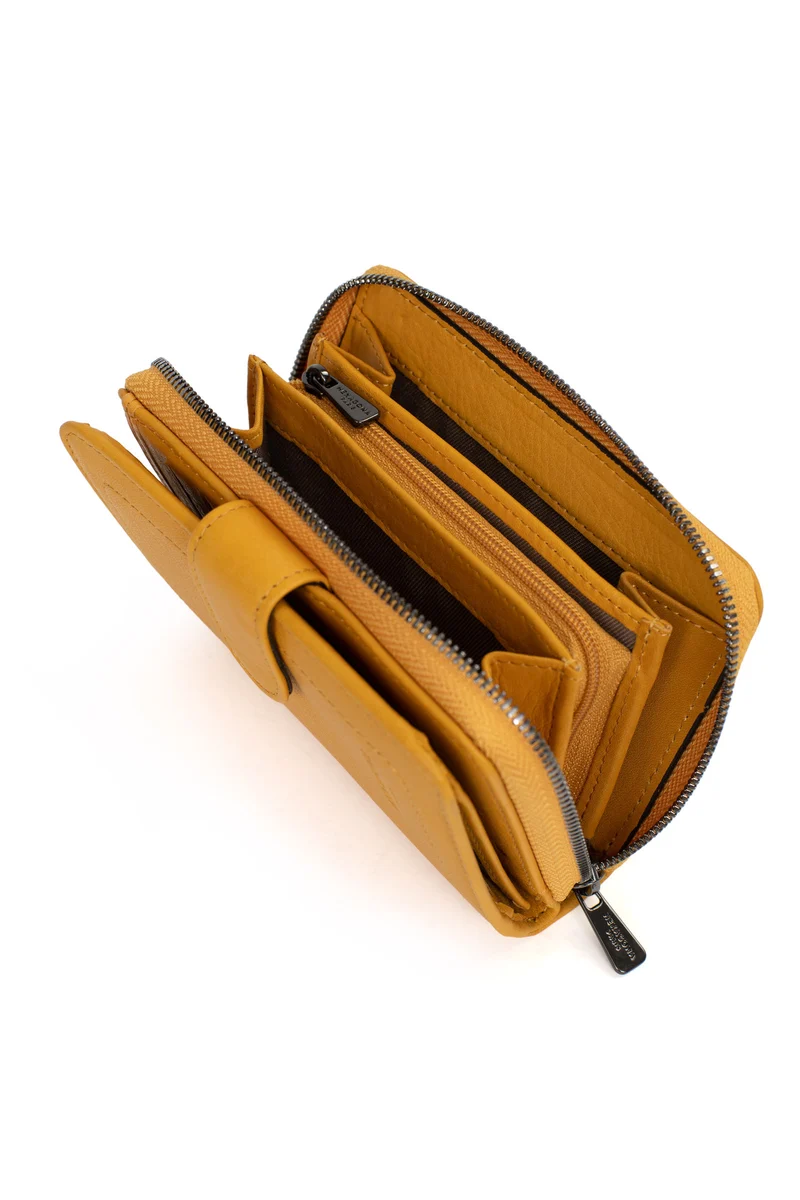 Portefeuille - 2 volets - Stop RFID - Cuir