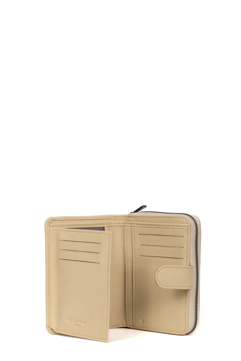 Portefeuille - 2 volets - Stop RFID - Cuir