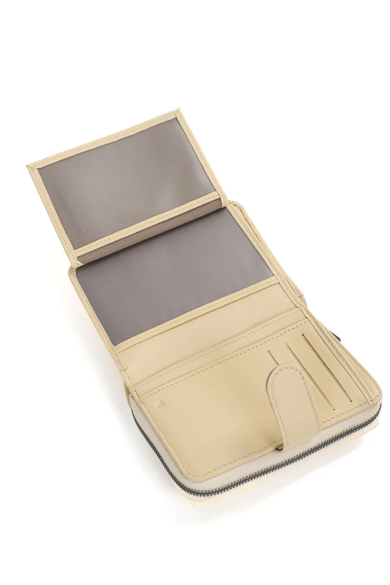 Portefeuille - 2 volets - Stop RFID - Cuir