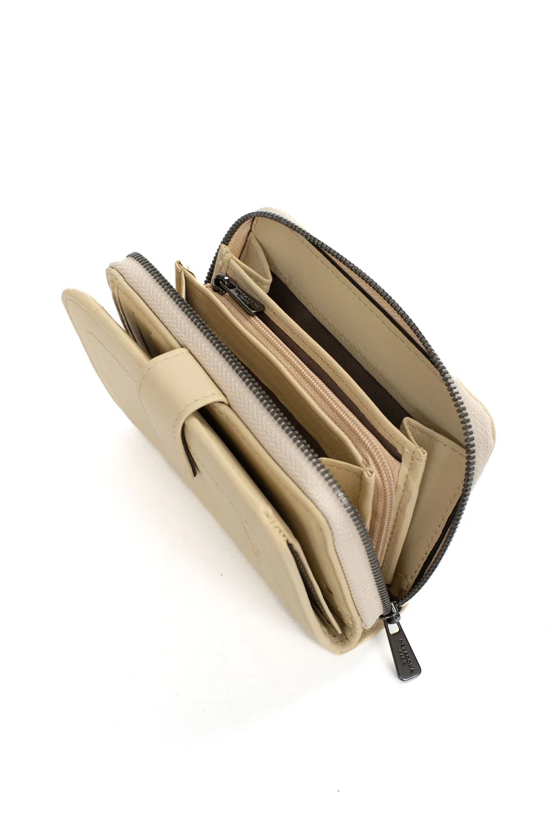 Portefeuille - 2 volets - Stop RFID - Cuir