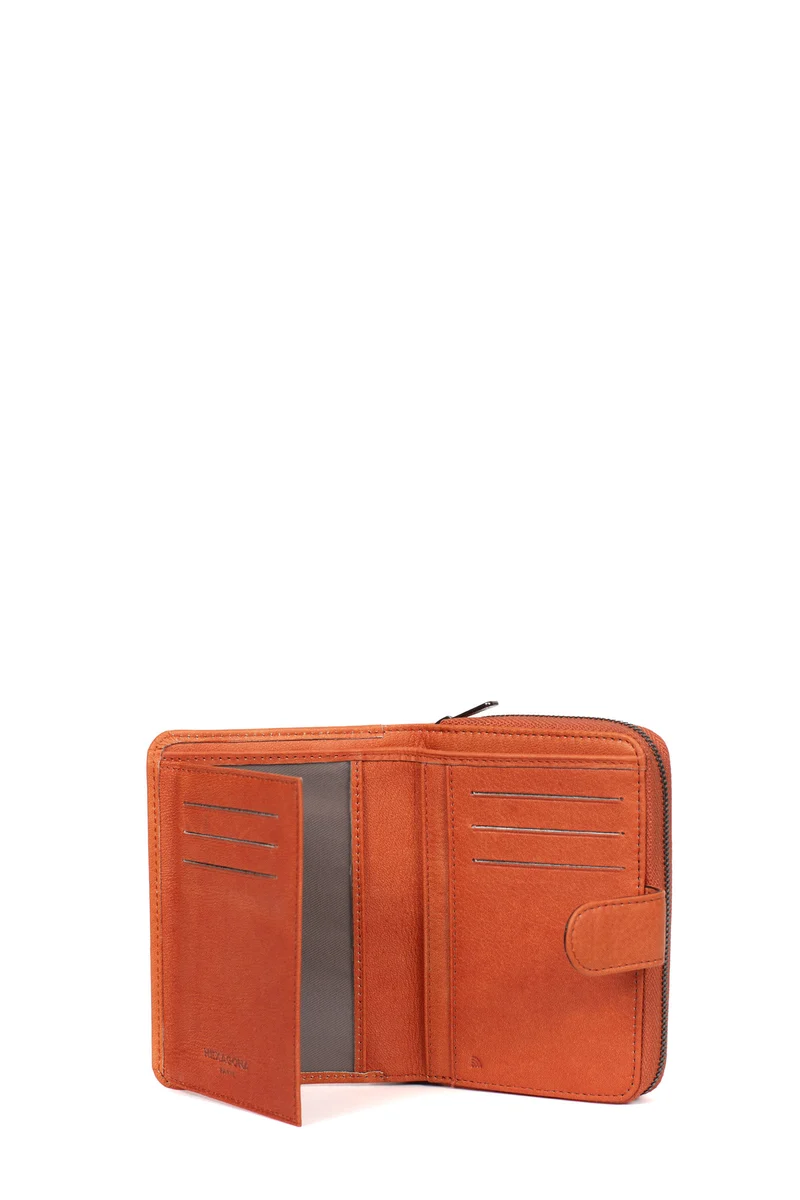 Portefeuille - 2 volets - Stop RFID - Cuir