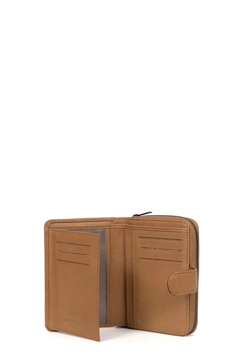 Portefeuille - 2 volets - Stop RFID - Cuir