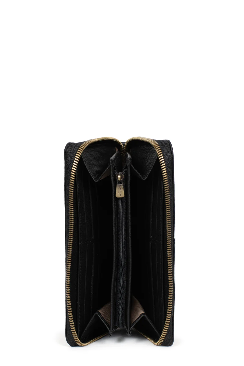 Portefeuille long - Stop RFID - Cuir