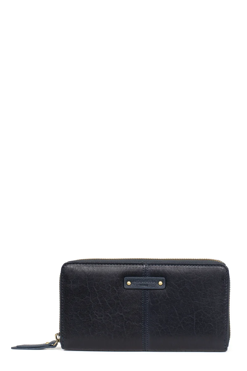 Portefeuille long - Stop RFID - Cuir