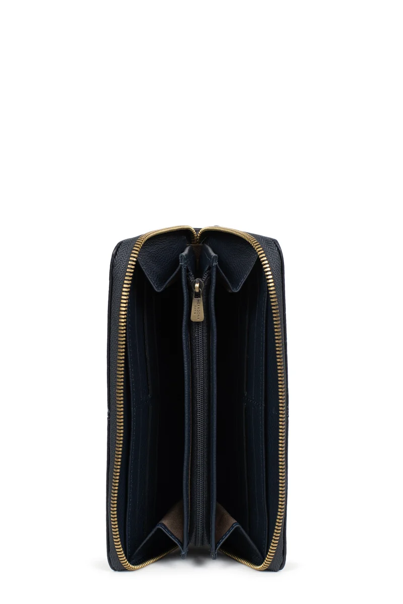 Portefeuille long - Stop RFID - Cuir