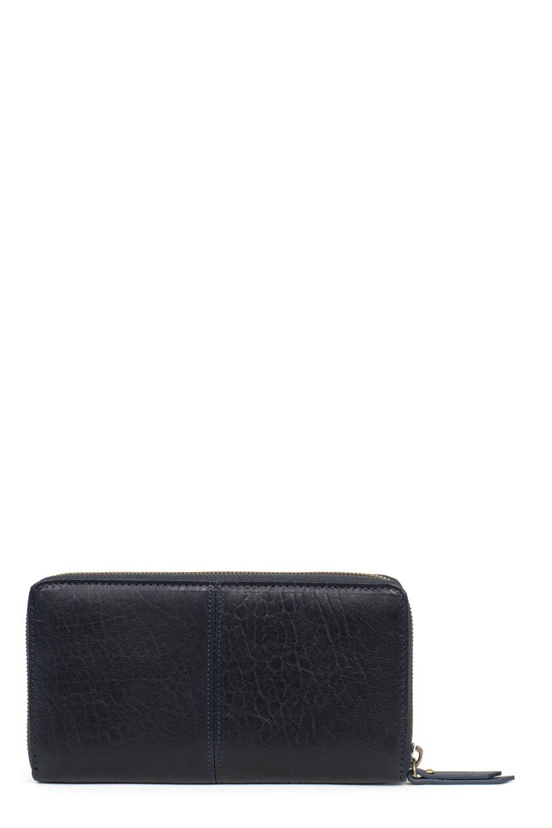 Portefeuille long - Stop RFID - Cuir