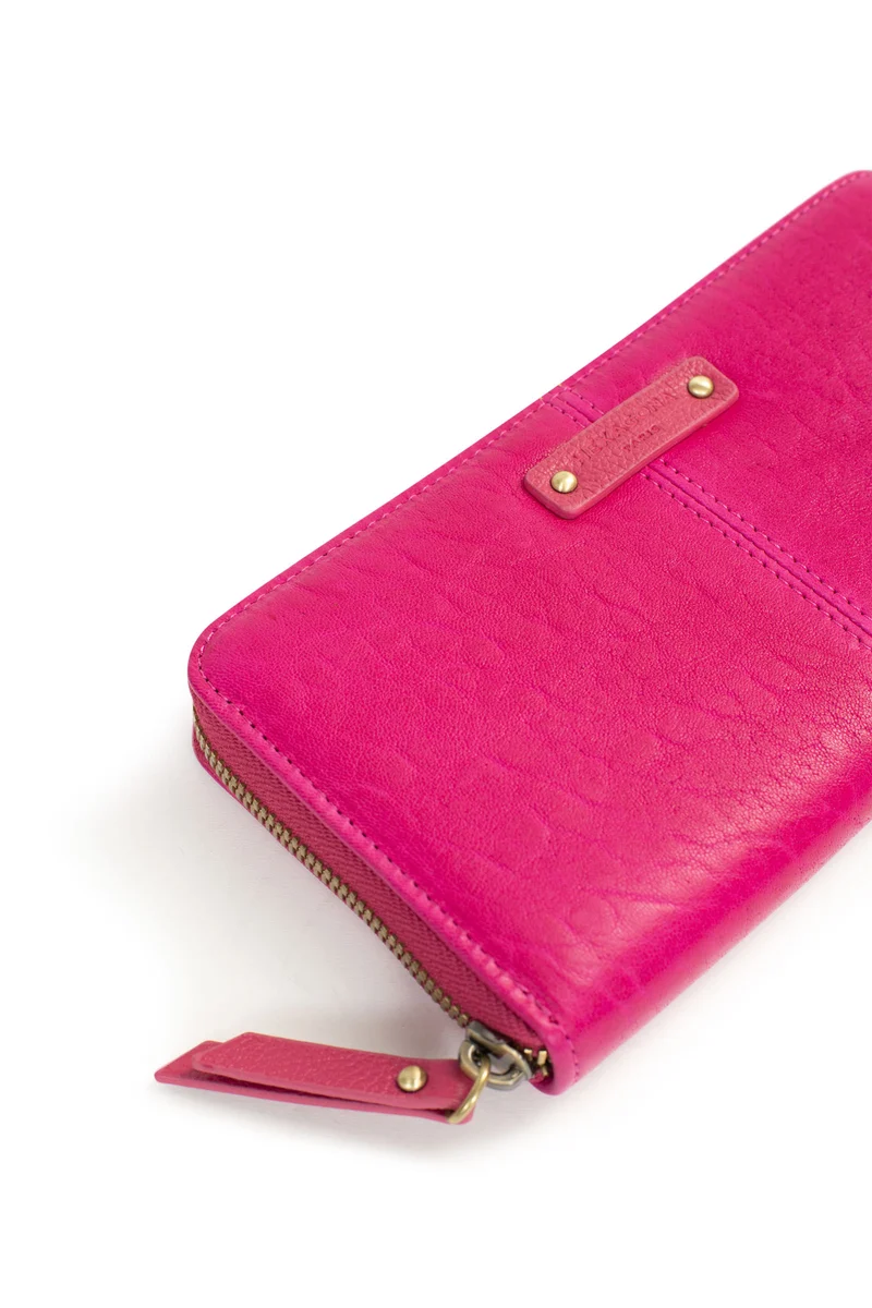 Portefeuille long - Stop RFID - Cuir