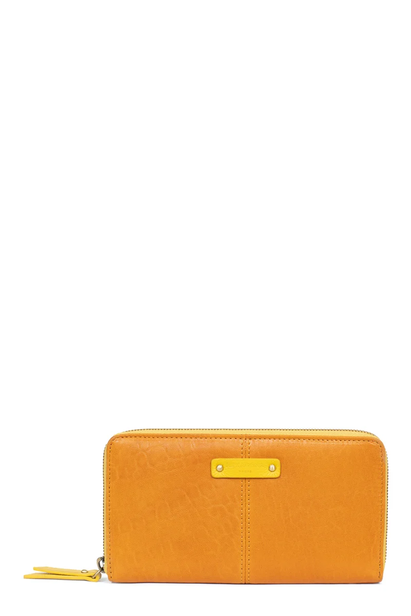 Portefeuille long - Stop RFID - Cuir
