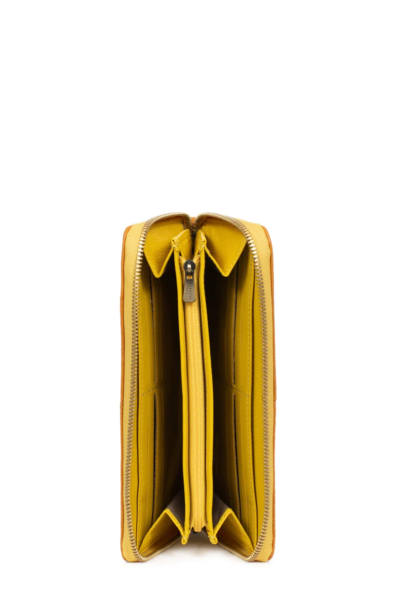 Portefeuille long - Stop RFID - Cuir