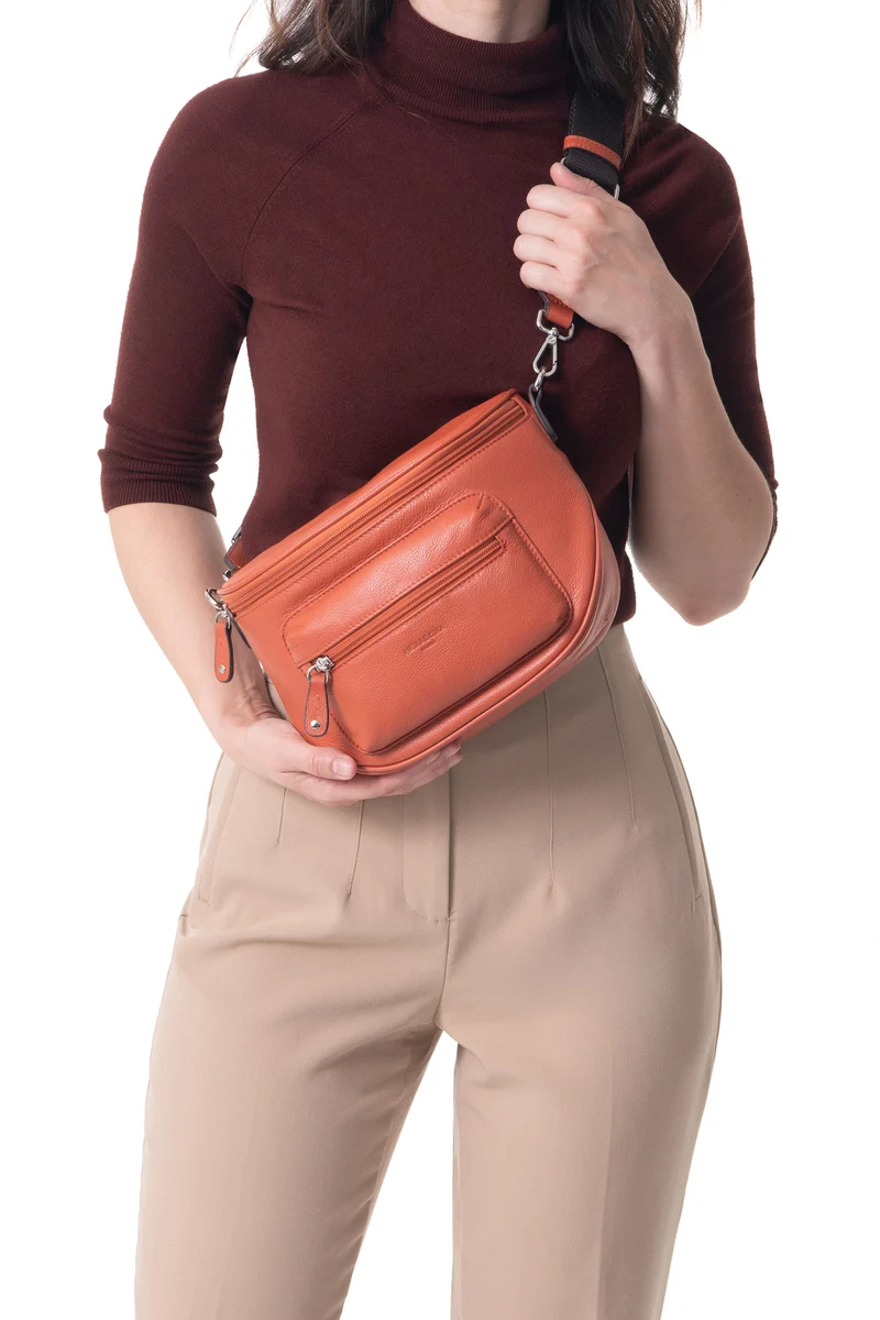 Sac porté travers - Cuir