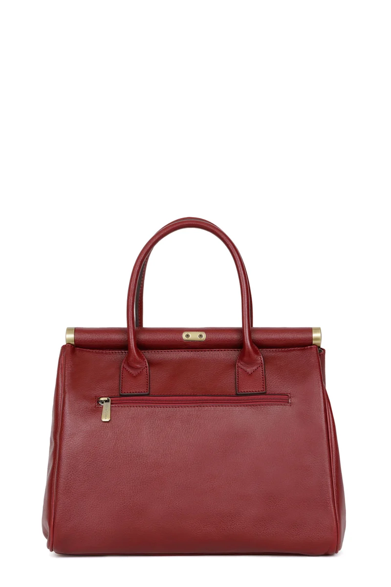 Sac porté main 2 poignées - A4 - Cuir