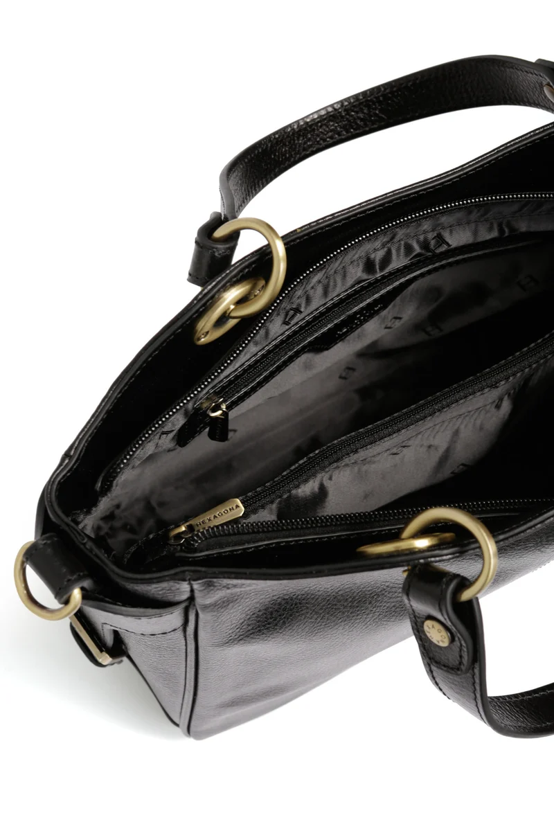 Sac porté main 2 poignées - Cuir