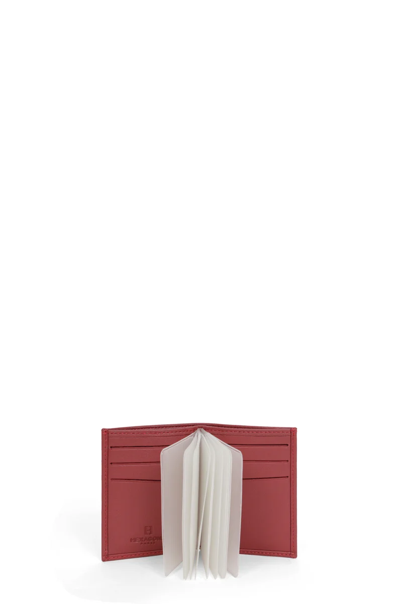 Porte-cartes - 1 volet - Cuir