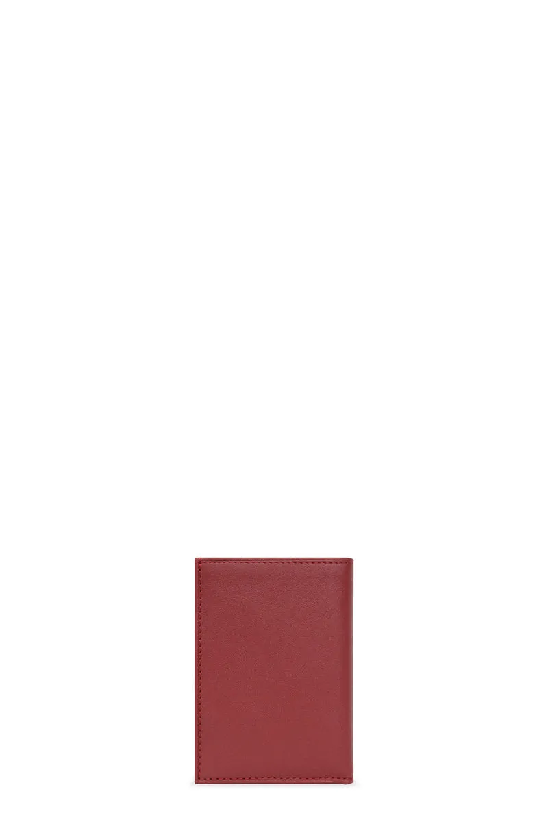 Porte-cartes - 1 volet - Cuir