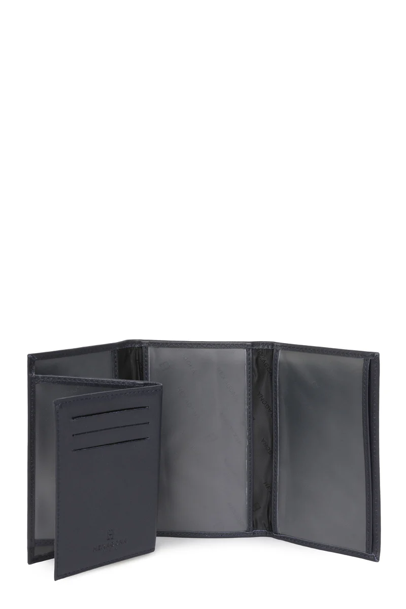 Porte-papiers - 3 volets - Cuir