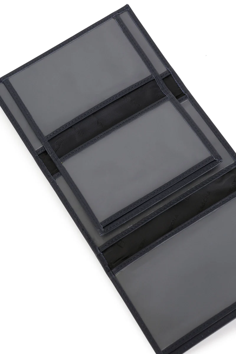 Porte-papiers - 3 volets - Cuir