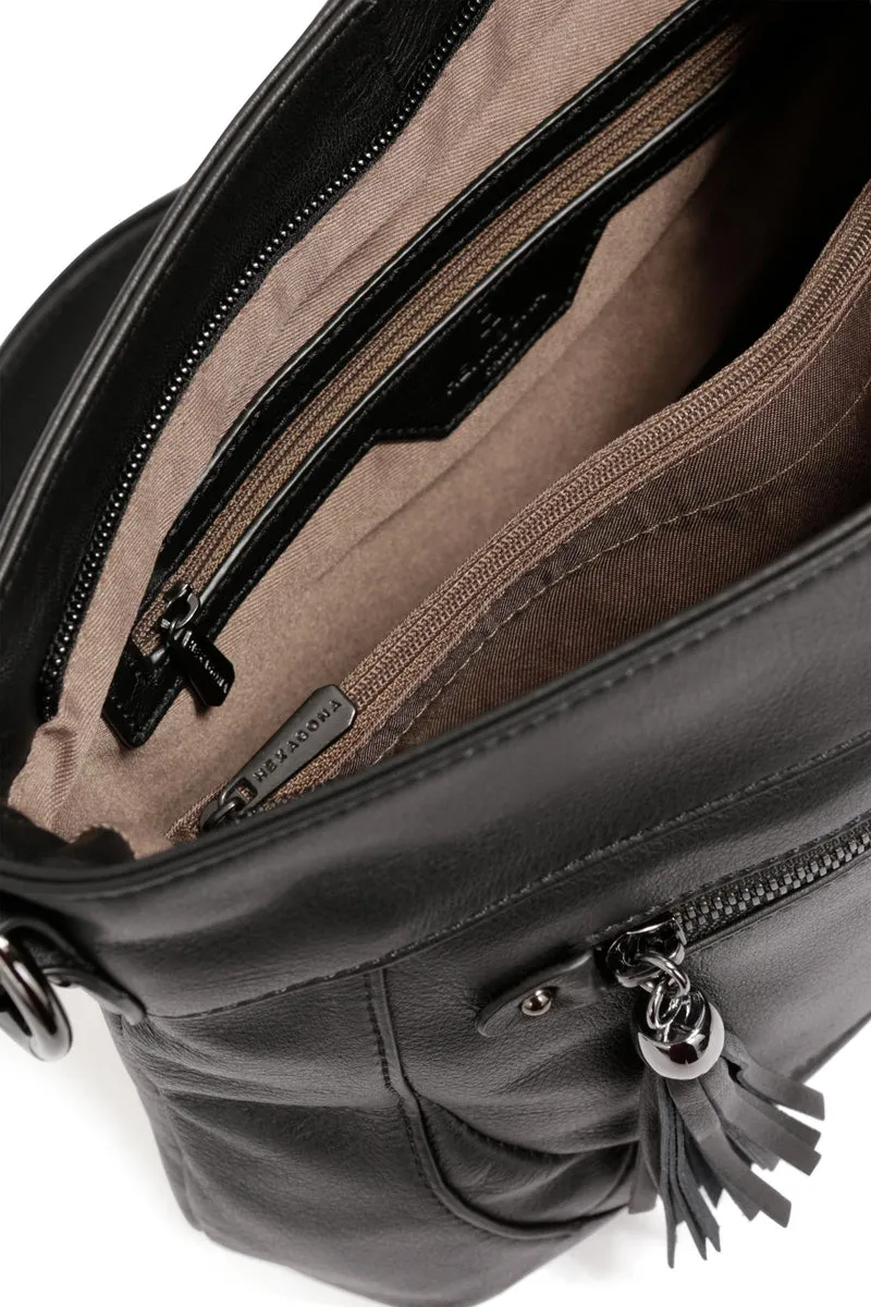 Sac porté travers - Cuir