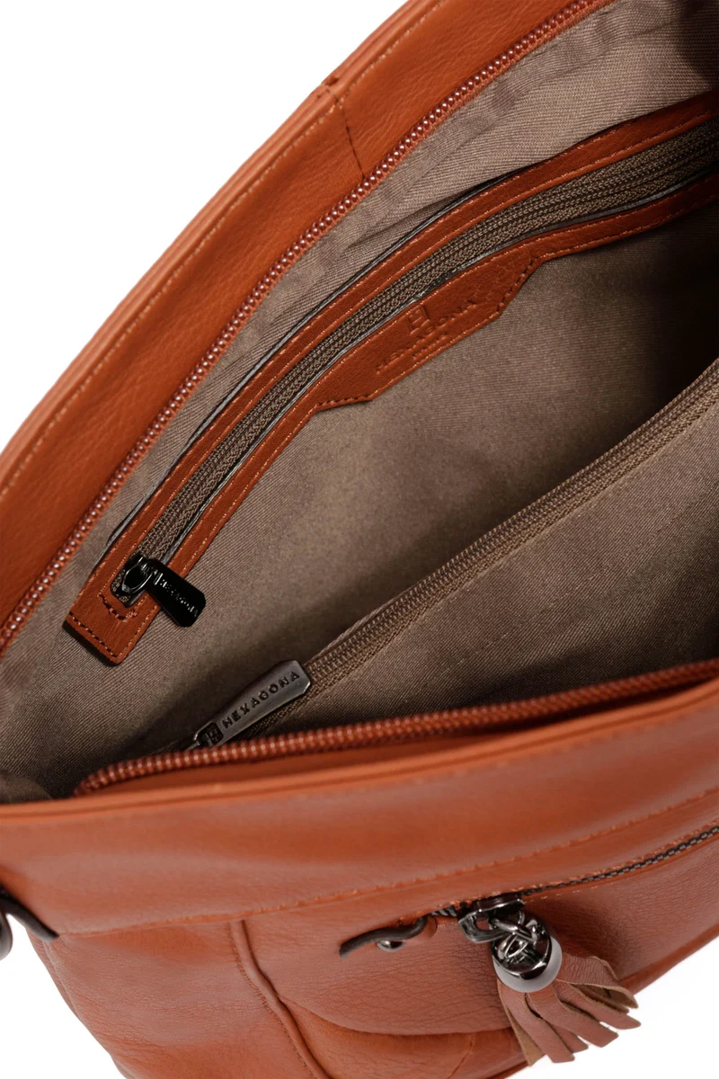 Sac porté travers - Cuir