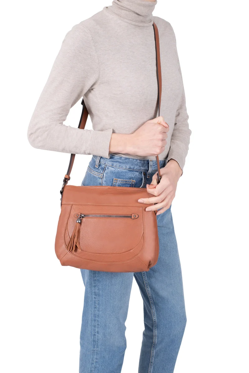 Sac porté travers - Cuir