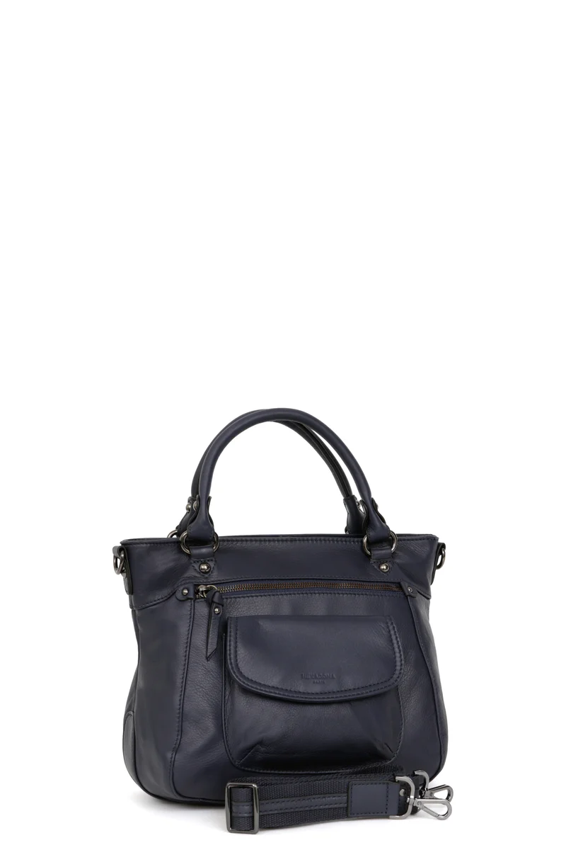 Sac porté main 2 poignées - Cuir