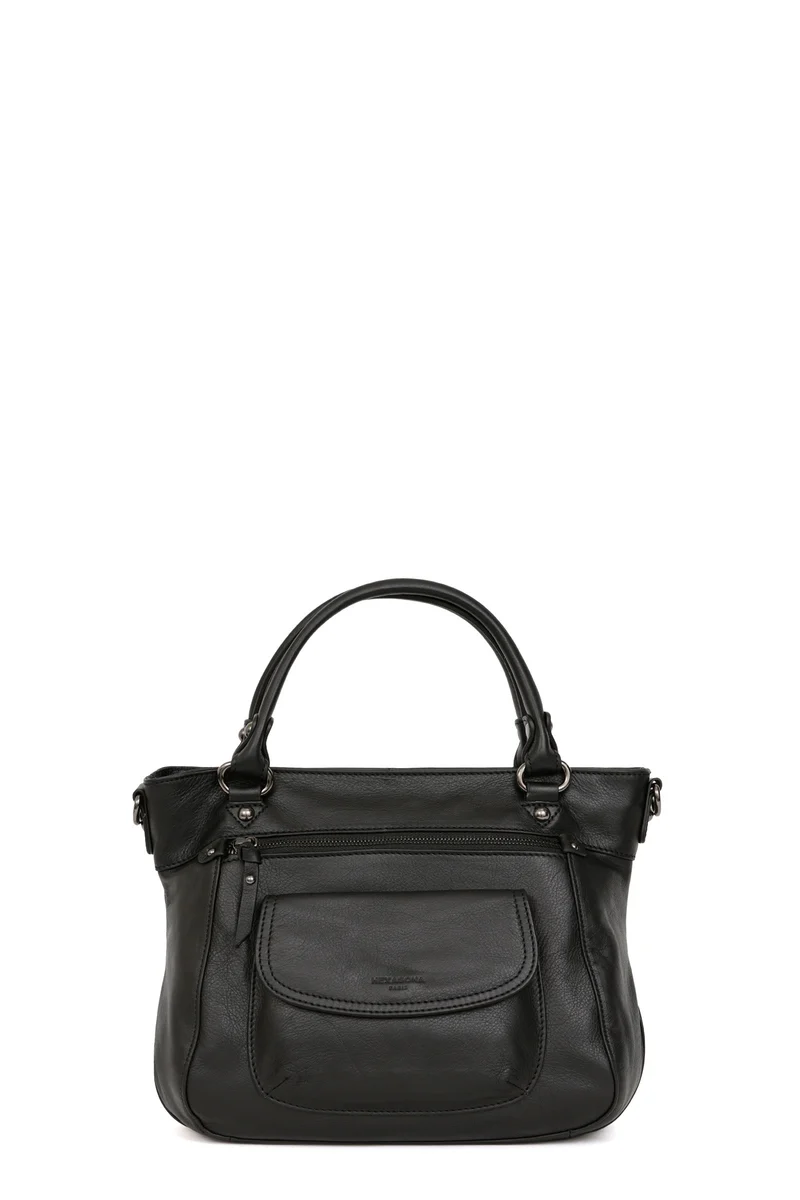Sac porté main 2 poignées - Cuir