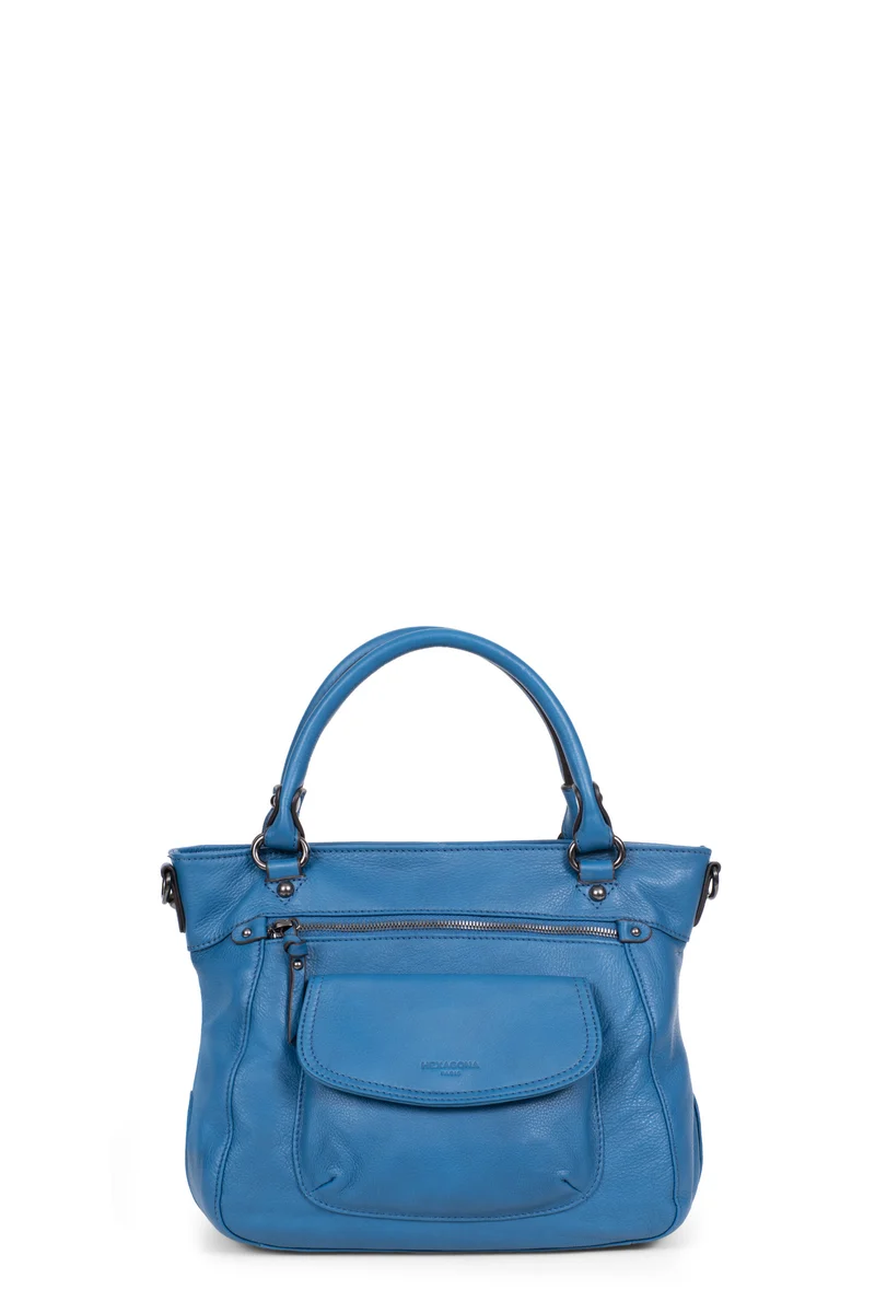 Sac porté main 2 poignées - Cuir
