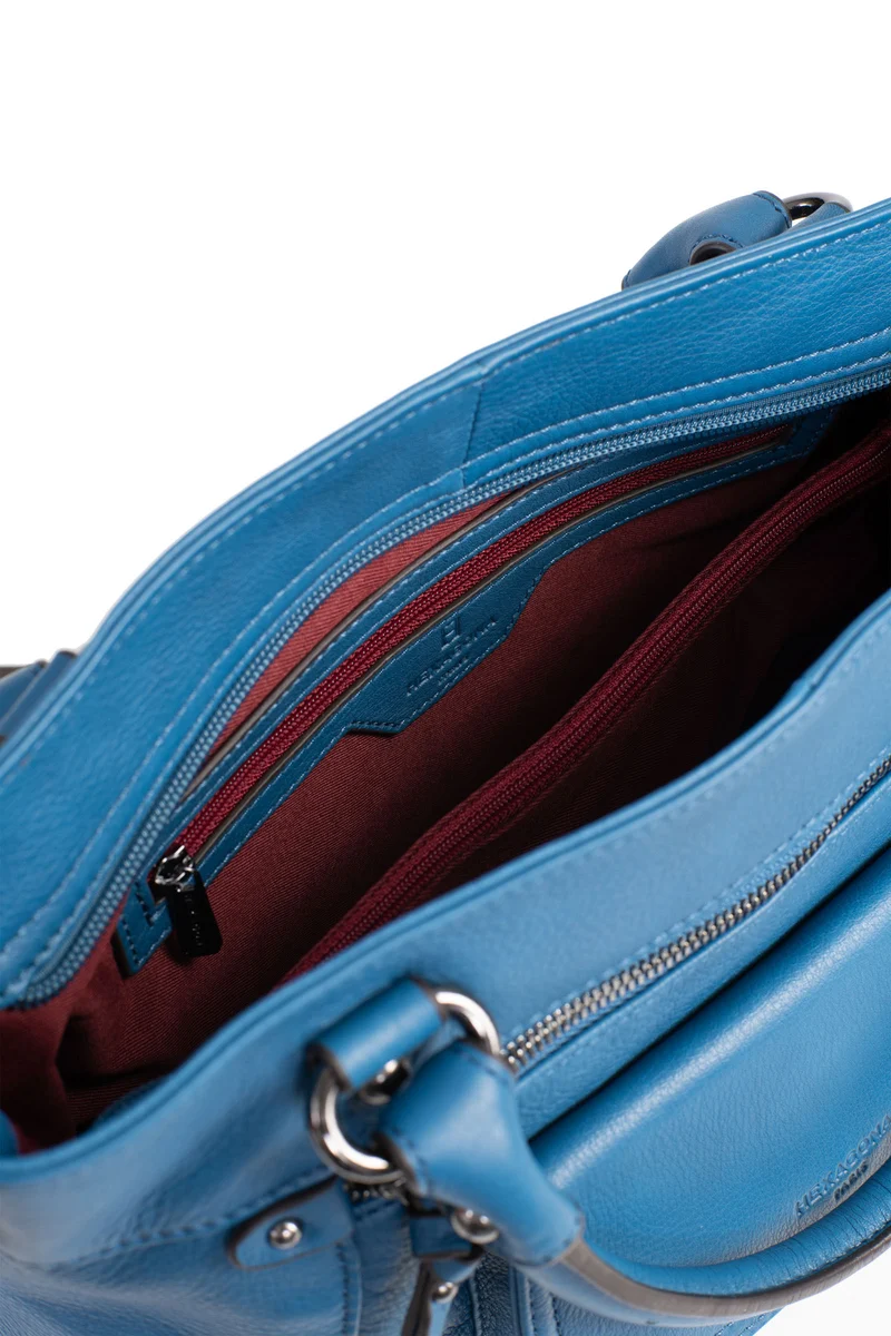 Sac porté main 2 poignées - Cuir