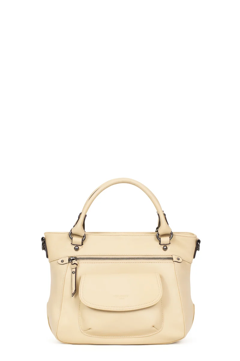 Sac porté main 2 poignées - Cuir