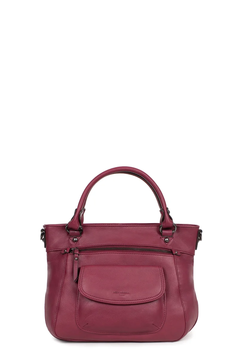 Sac porté main 2 poignées - Cuir