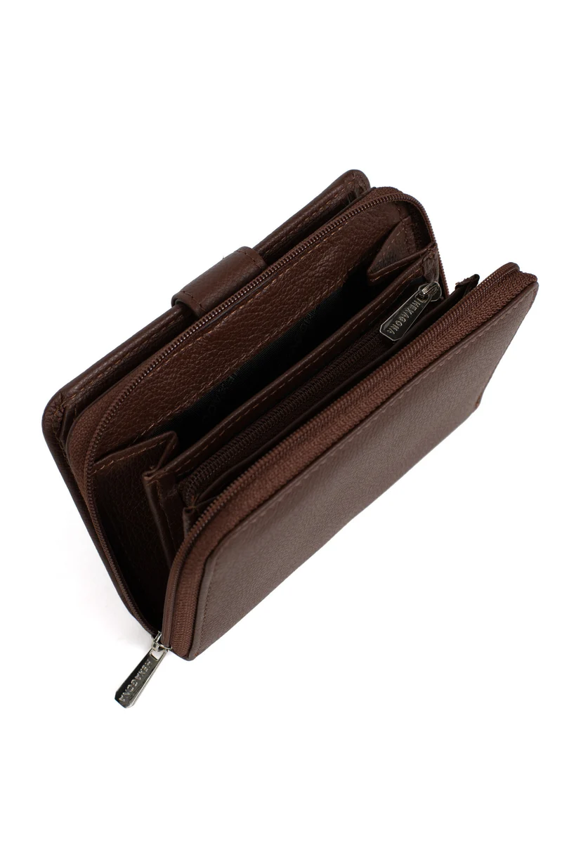 Portefeuille - 2 volets - Cuir