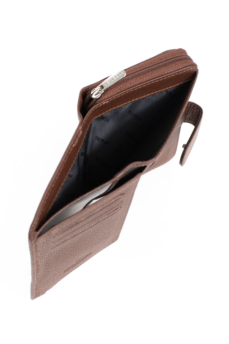 Portefeuille - 2 volets - Cuir