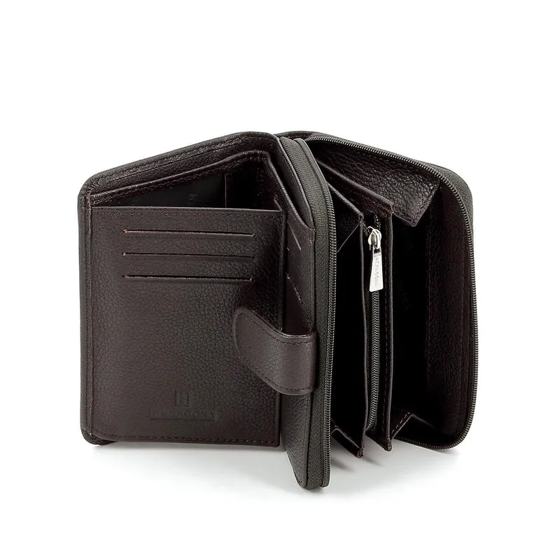 Portefeuille - 2 volets - Cuir