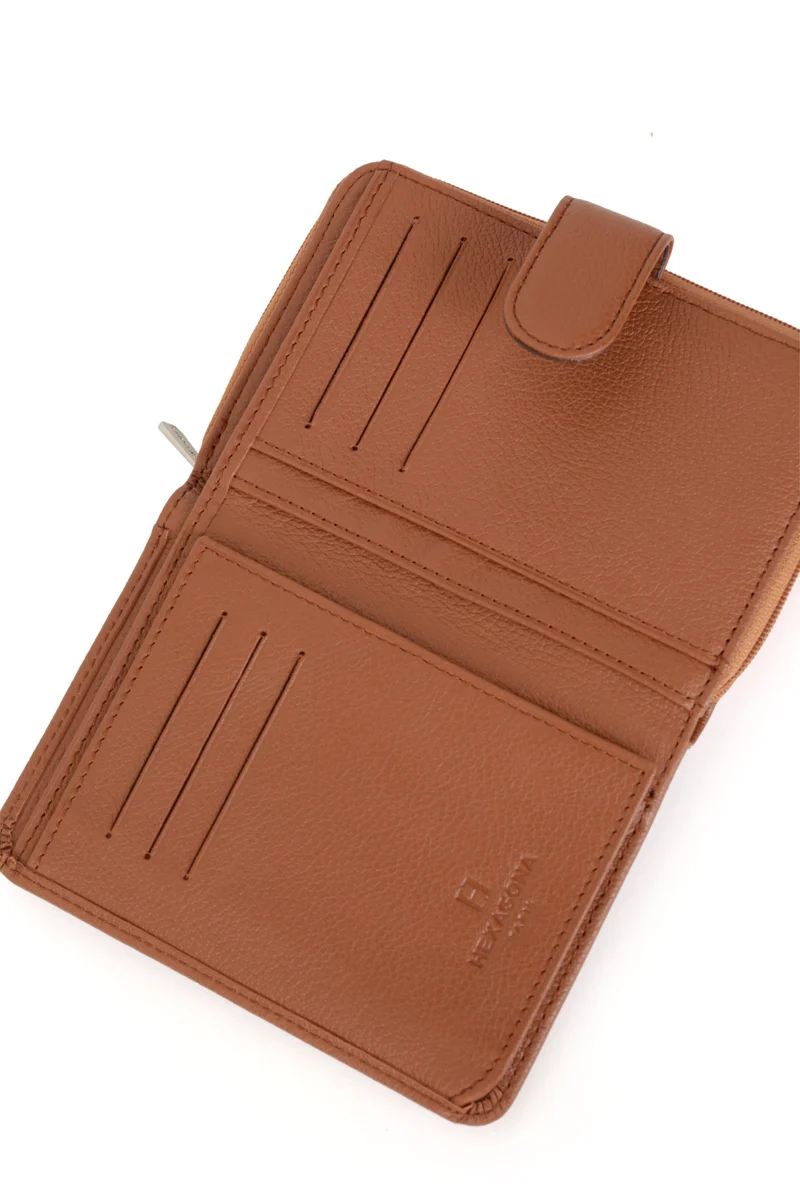 Portefeuille - 2 volets - Cuir