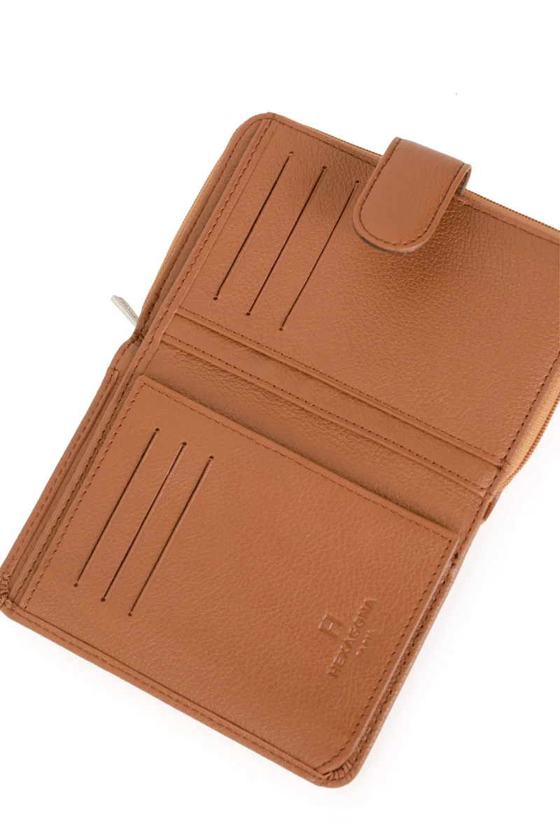 Portefeuille - 2 volets - Cuir