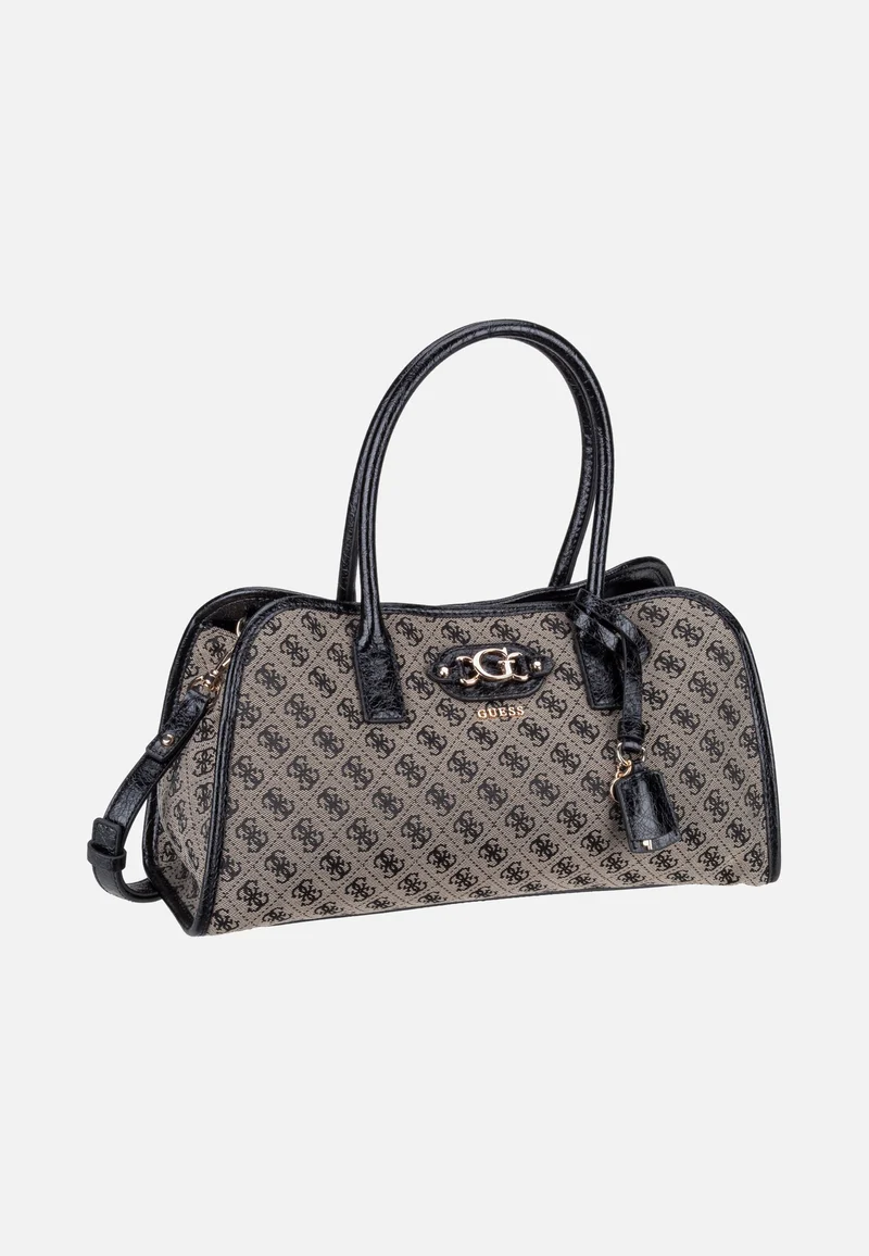 Samantha Girlfriend SAT 13060 Black Logo - Satchel