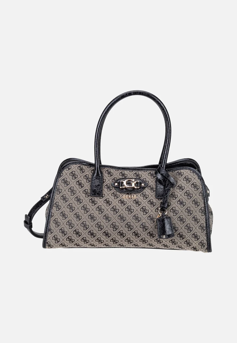 Samantha Girlfriend SAT 13060 Black Logo - Satchel