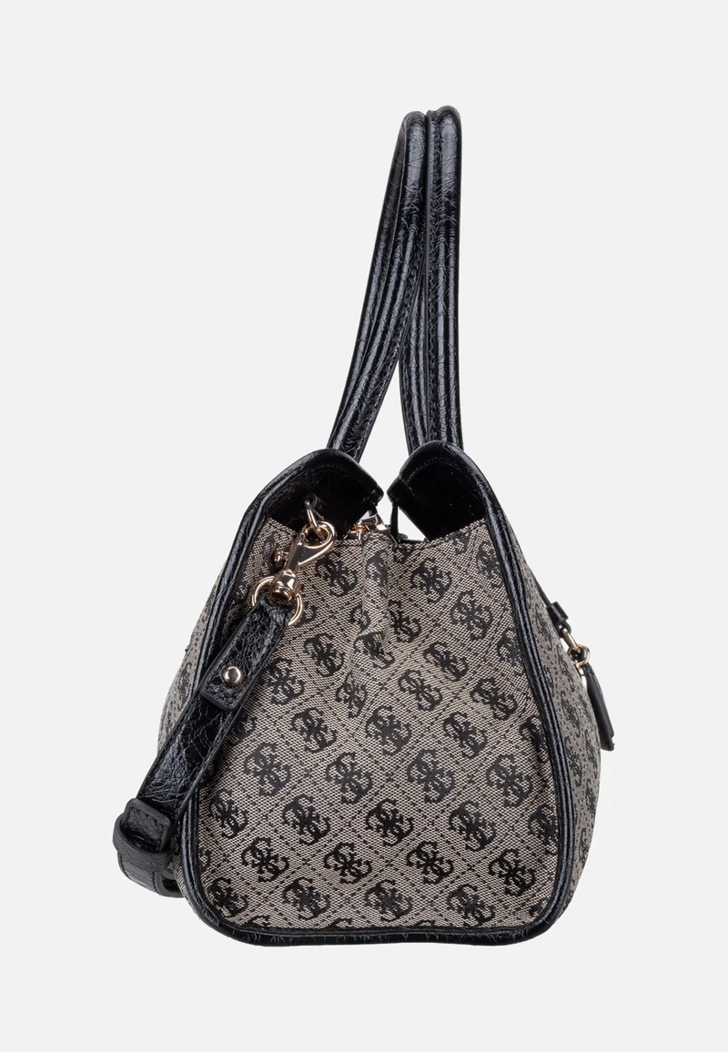 Samantha Girlfriend SAT 13060 Black Logo - Satchel