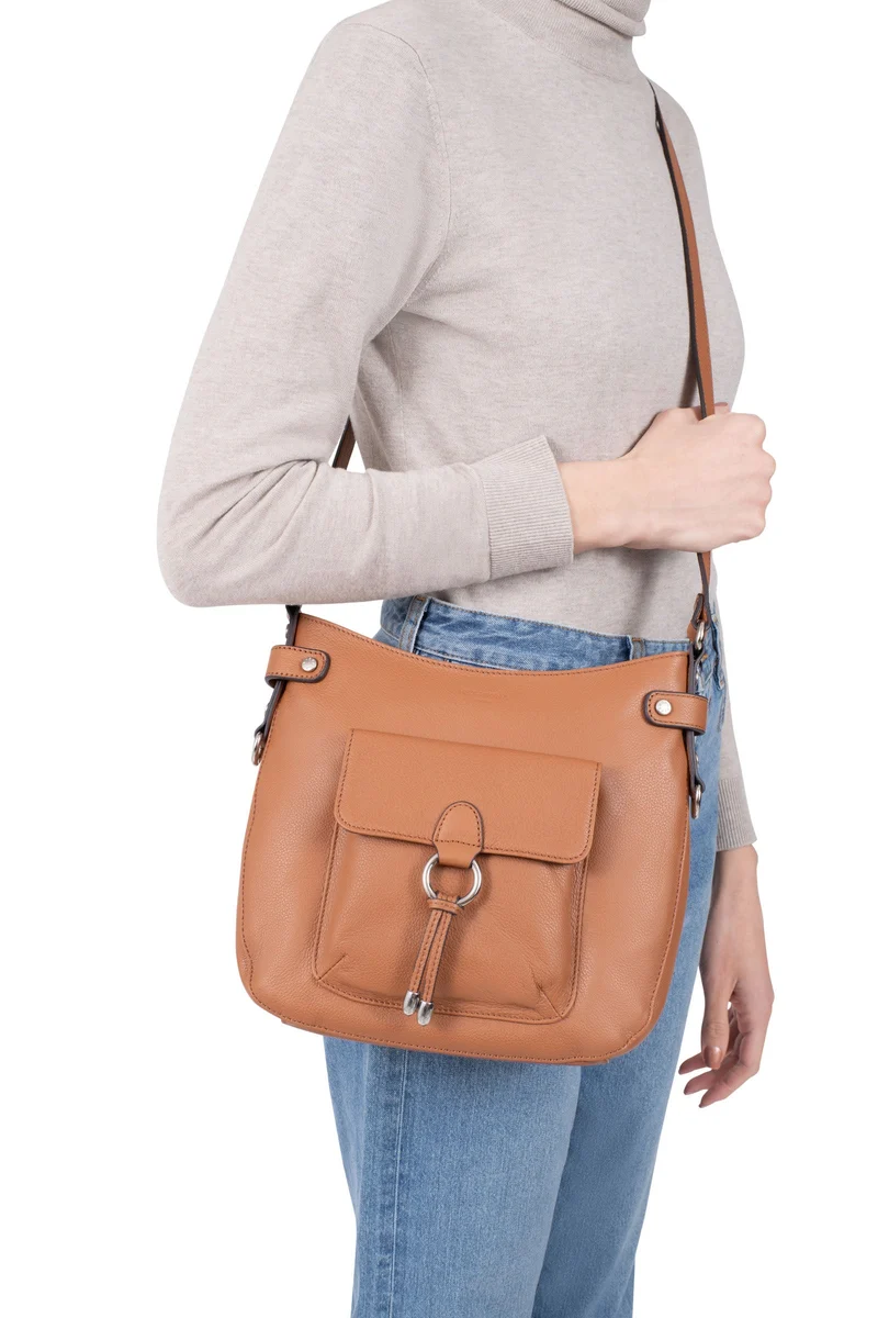 Sac porté travers - Cuir