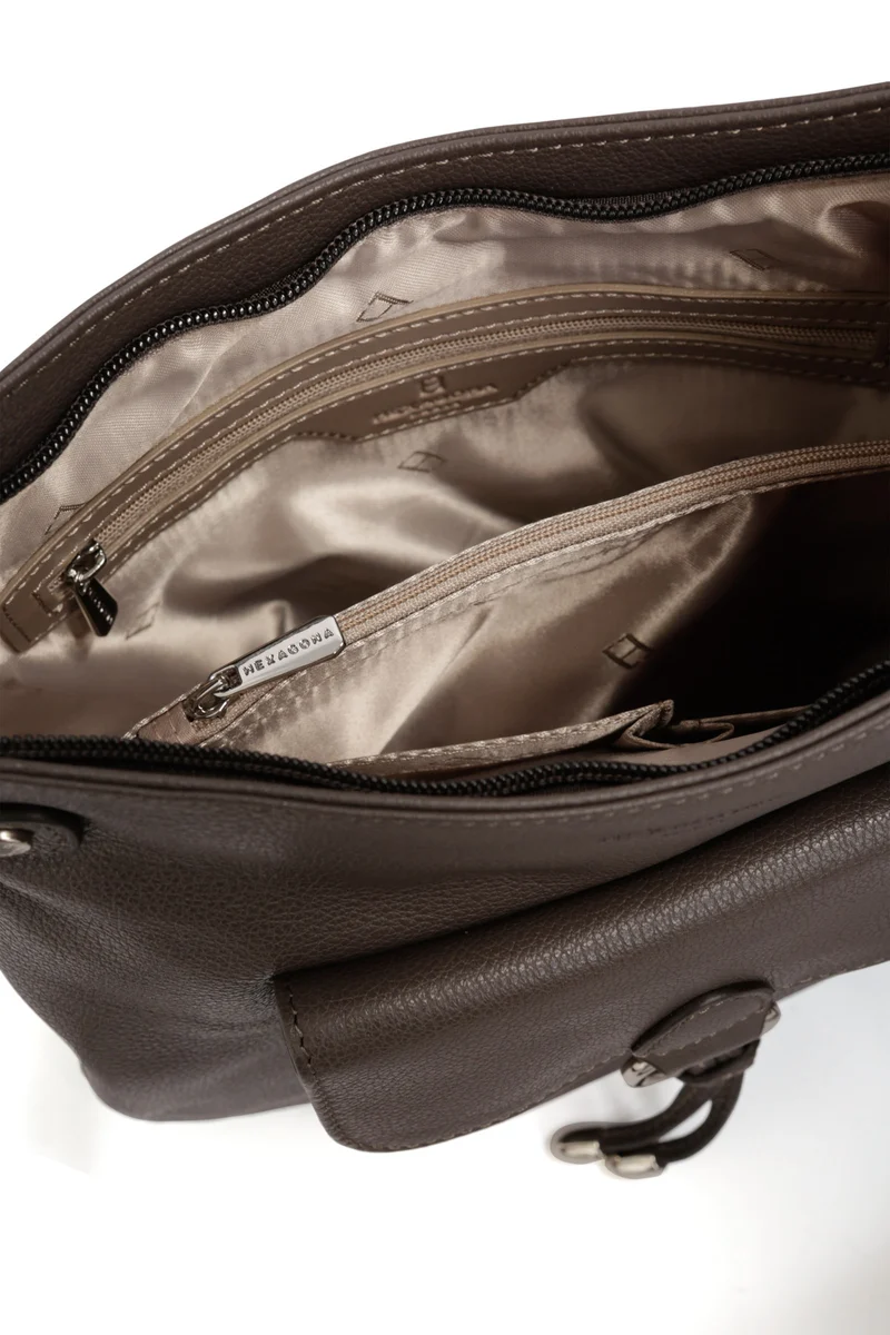 Sac porté travers - Cuir