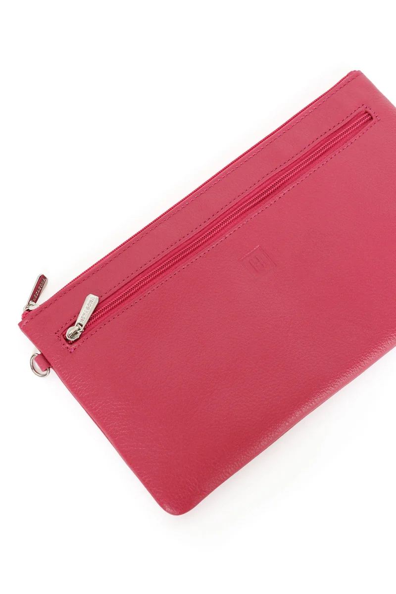Pochette dragonne - Cuir