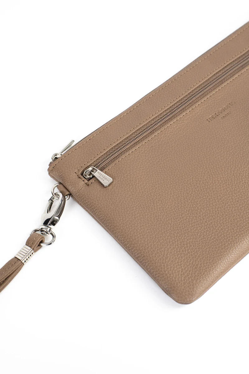 Pochette dragonne - Cuir