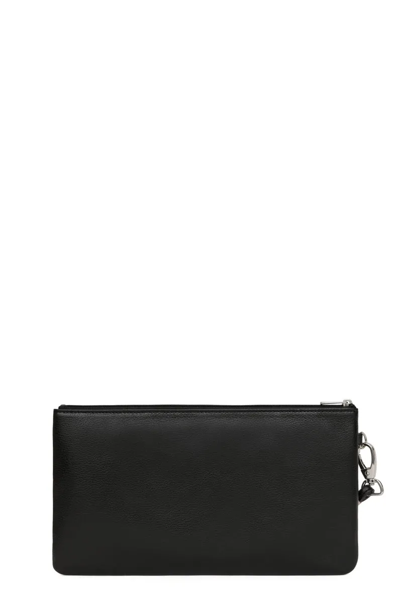 Pochette dragonne - Cuir